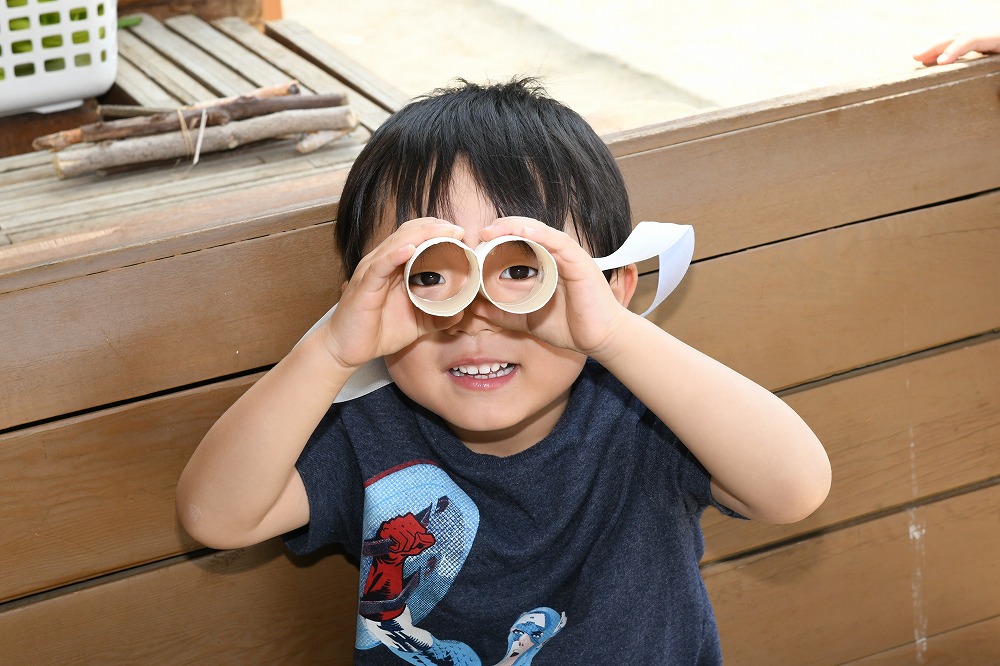 「子どもは遊びにより成長する」との考えを大切に、保育を考えています。